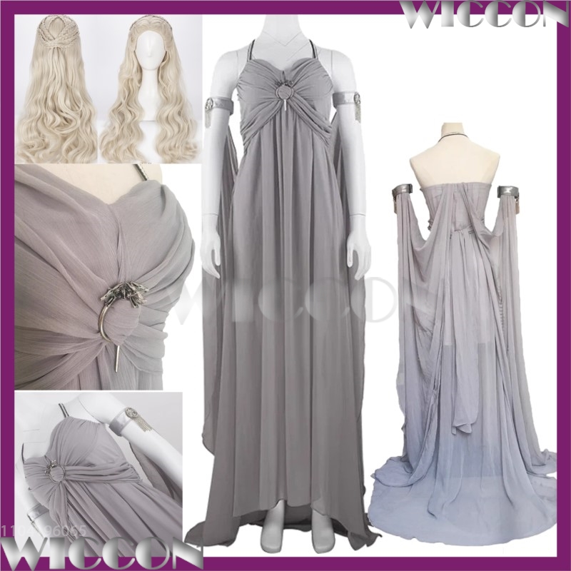 Formal Dress - Medieval Ceremonial Dress Daenerys Woman Dragon
