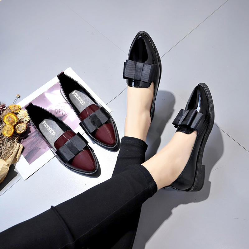 Black/ Wine Red Patent Leather - đánh giá và giá Womens Heels