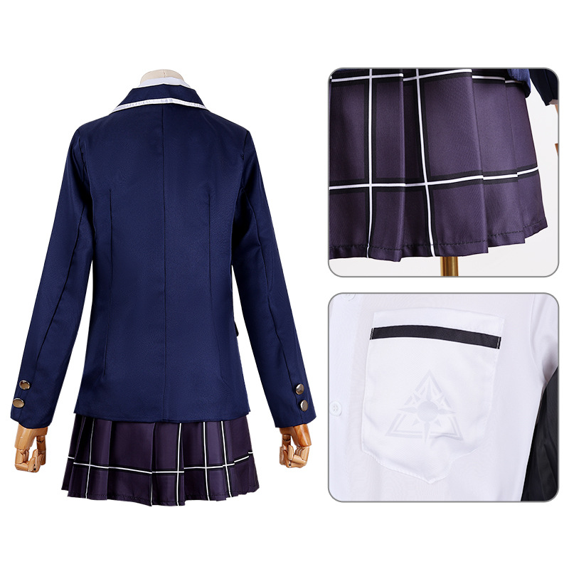 Anime Inspired Navy School Uni - đánh giá và giá Womens Blazer